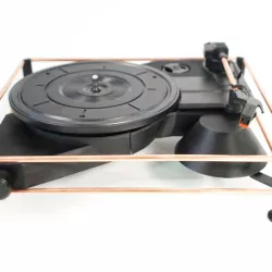 Atom Spinbox - A 3D DIY Portable Turntable Kit