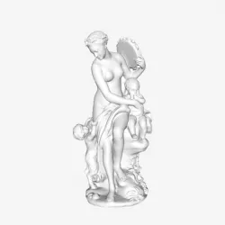 Bacchante with Tambourine and Child at The Louvre, Paris