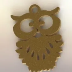 Barn Owl Pendant