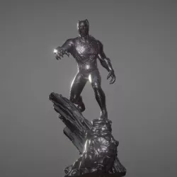 BLACK PANTHER INSPIRITED DIORAMA