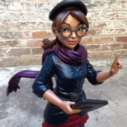 Bold Machines: Margo Main Character Model for The 3D Printed Movie