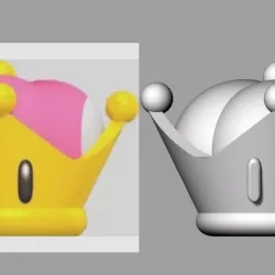 Bowsette crown of princess Bowsette de MarioBross