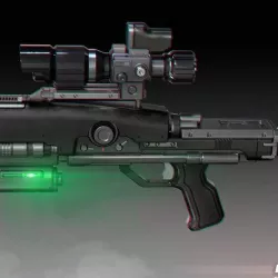 BR8-A1 Wolverine Blaster Rifle