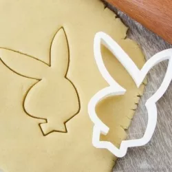 Bunny Playboy cookie cutter for professional
