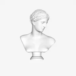 Bust of Venus of Arles at The Louvre, Paris
