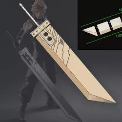 Buster Sword Cloud - Final Fantasy VII Remake