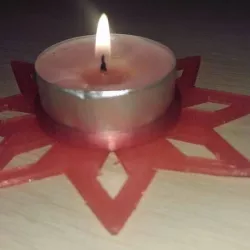 Candle holder for scented candles