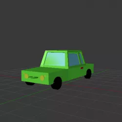 Car shaped keychain