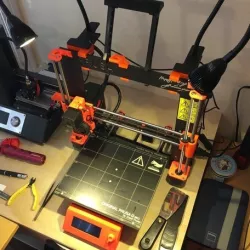 Clamp Lamp Block for Prusa i3 Mk2