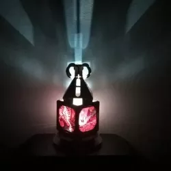 Copper lamp