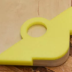 Corner Radius Router Template