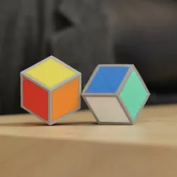 Cube Illusion (Rhombic Dodecahedron)