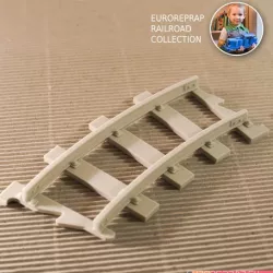 Curved Track (No2) - Euroreprap Railroad System