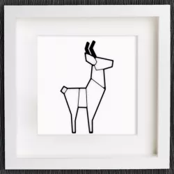 Customizable Origami Deer