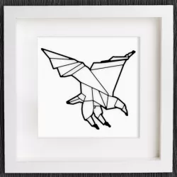 Customizable Origami Eagle