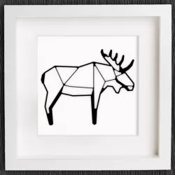 Customizable Origami Moose
