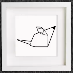 Customizable Origami Mouse