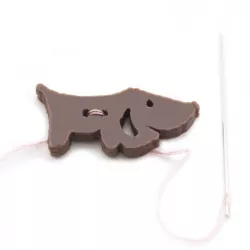 Dachshund Button