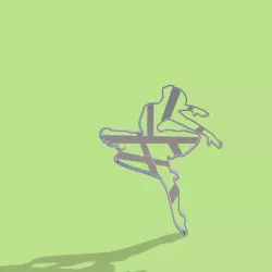 Dancer Ballet cookie cutter