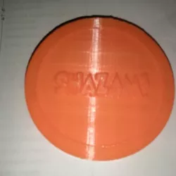 DC comics vtg Shazam logo coin