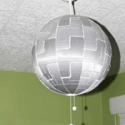 Death Star for Ikea lamp