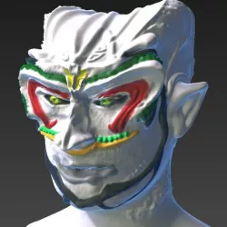 Demon bust