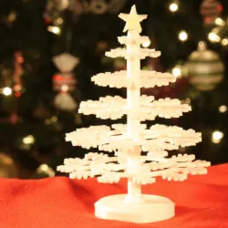 Desktop Christmas Tree with LED star