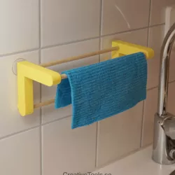 Dishcloth hanger (3D-printable)