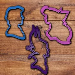 Disney Sleeping beauty cookie cutter set