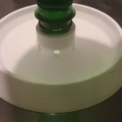 Drinking bowl with stable design, Perrier compatible 1L. Waterer with Perrier bottle.