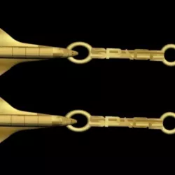 EARRINGS SPACEX SPACE SHUTTLE
