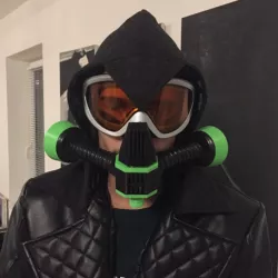 Fallout Raider Gas Mask (cosplay)