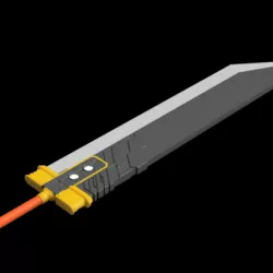 Final Fantasy VII - Buster Sword - Bracelet - Shoulder pad