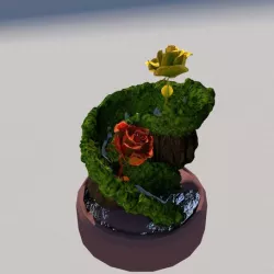 Flower Fountain