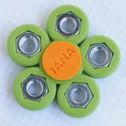 Flower Like Fidget With M10 Nuts