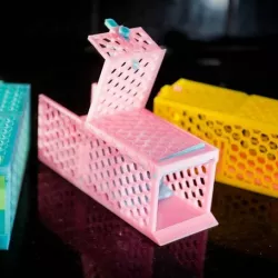 Friendly mousetrap, fully printable