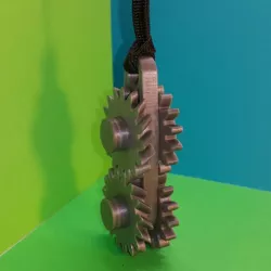 Gears keychain - Gear keyring