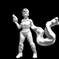 Gella, Sapient Shapeshifting Slime-Alien (28mm/Heroic scale)