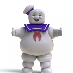 Ghostbusters stay puft Marshmallow man