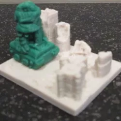 Giant Alien Tank attacks City!