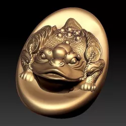 golden toad or lucky toad