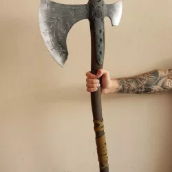 Hacha Leviathan de kratos / Kratos Leviathan Axe, from GOD OF WAR