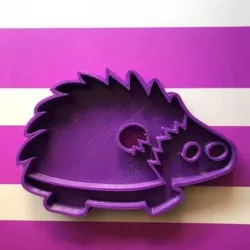 hedgehog cookie cutter