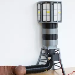 HEPA Air Filter Scrubber Tower