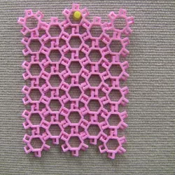 Hexagonal Chain Mail Interlocking Patterns