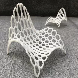 Hexagonal Wave Chair