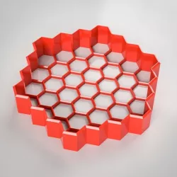 Honeycomb Cookie Cutter