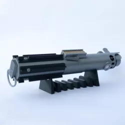 Horizontal display stand for lightsaber hilt