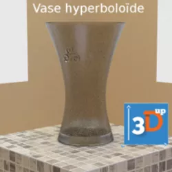 Hyperboloid vase
