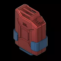 JERRY CAN FUEL CAN TRX4 SCX10 K5 RC4WD SCALE RC Support
